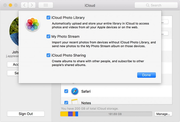 transferring iphoto library